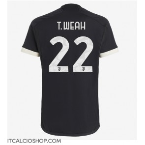 Juventus Timothy Weah #22 Terza Maglia 2023-24 Manica Corta
